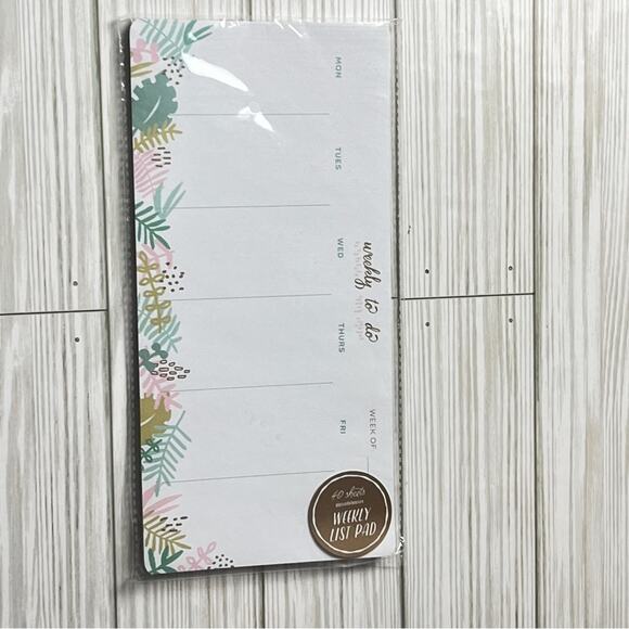 Weekly Calendar  Productivity Organization Notepad - Picture 3 of 6